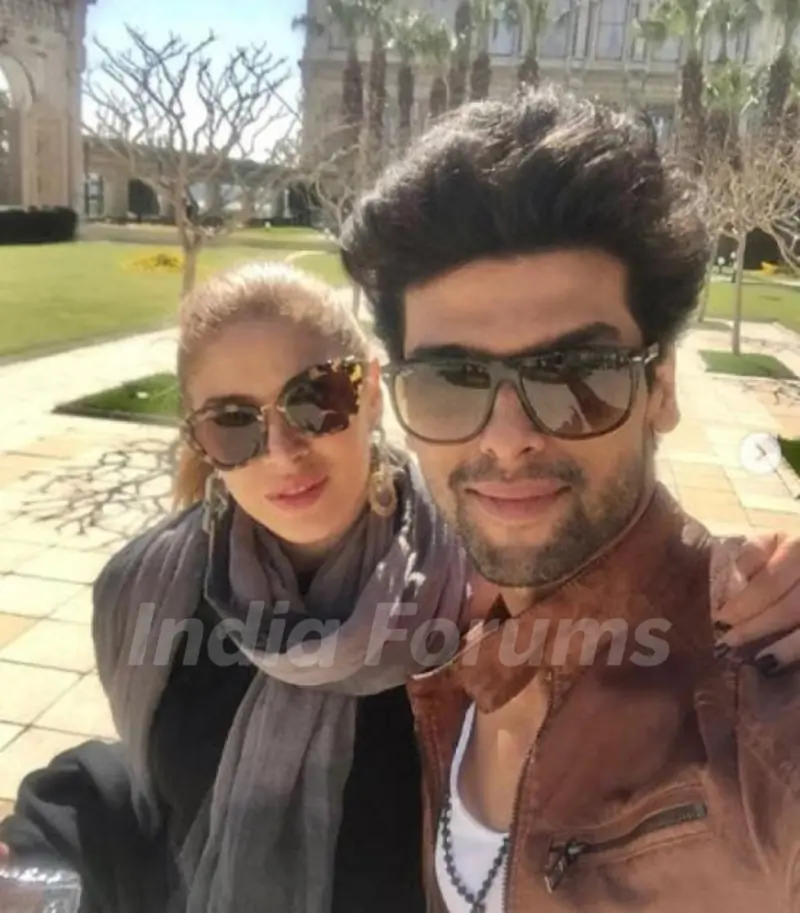 Kushal Tandon with Elena Boeva