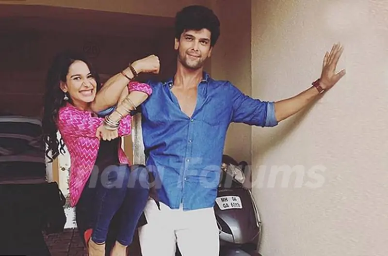 Kushal Tandon with Aneri Vajani