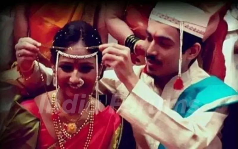 Dushyant Wagh With His Wife