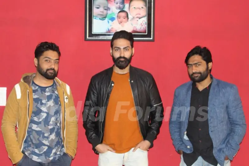 Navi Bhangu with his brothers