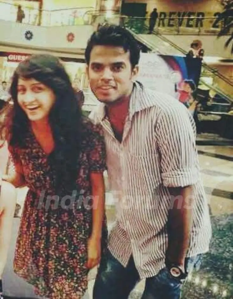 Kanika Kotnala with her brother