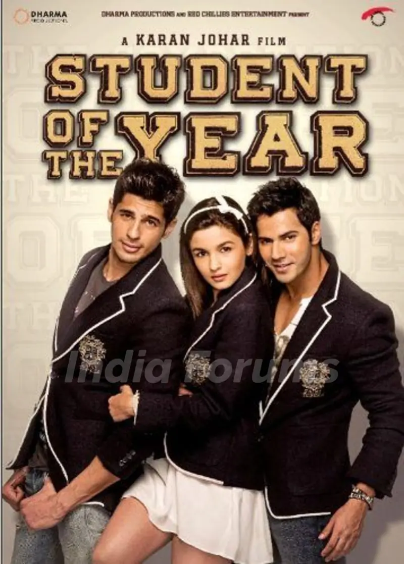 Alia Bhatt Debut Film in A Lead Role Student of the Year (2012)