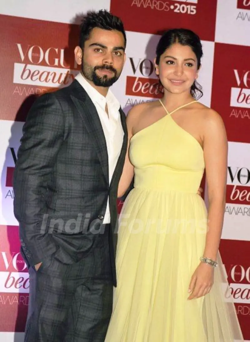 Virat Kohli with Anushka Sharma