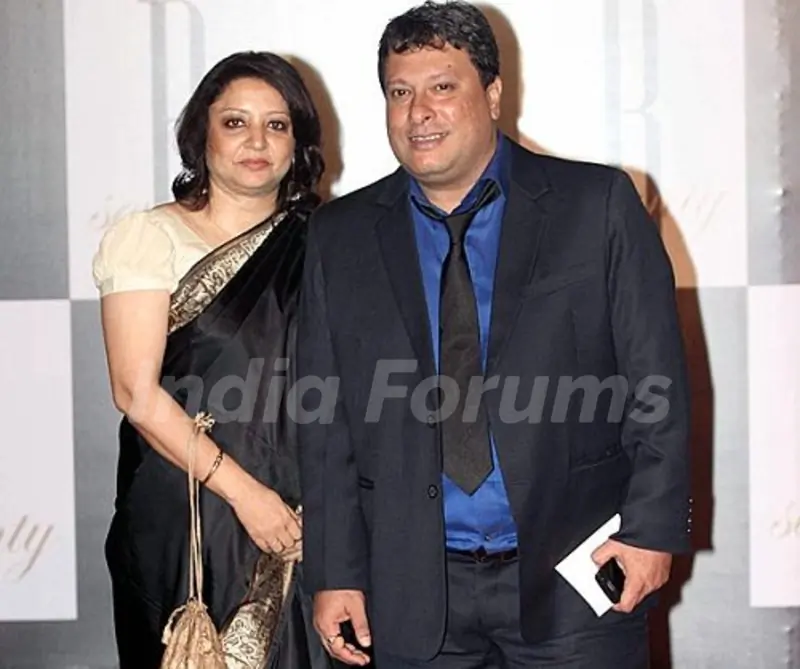 Tigmanshu Dhulia with his wife