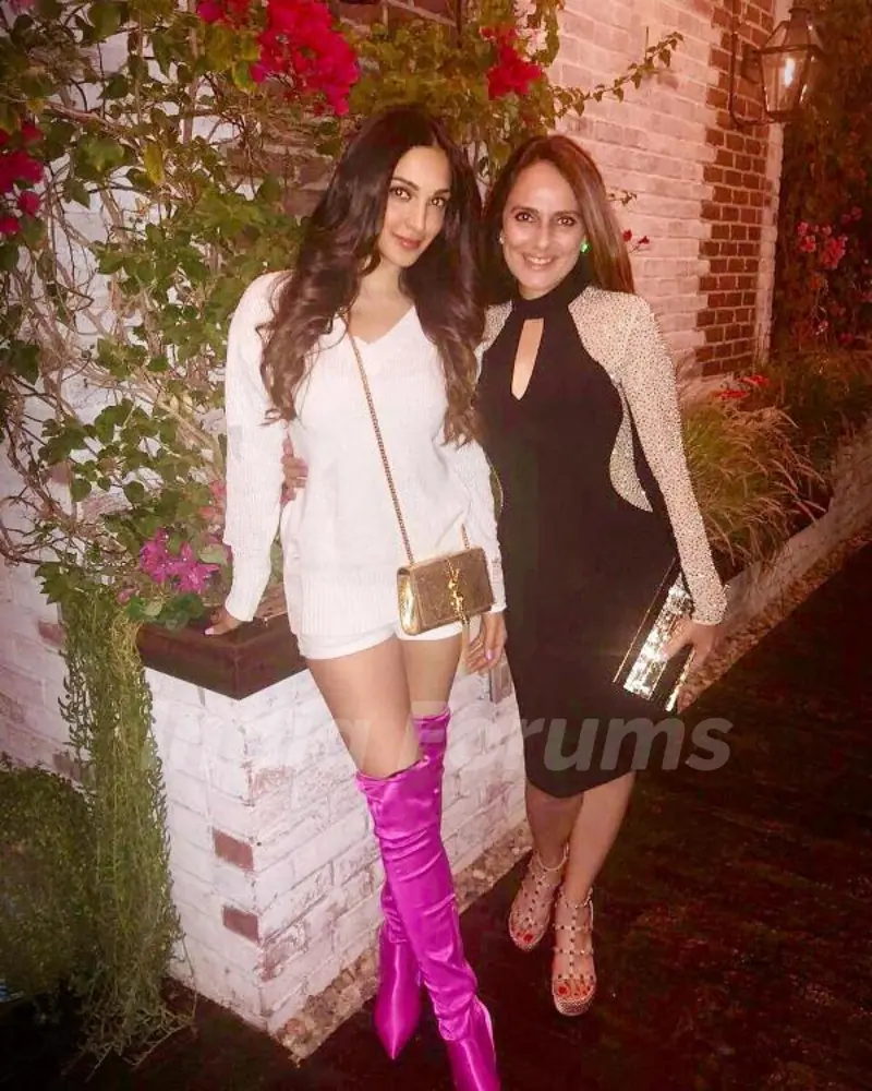 Kiara Advani With Her Mother