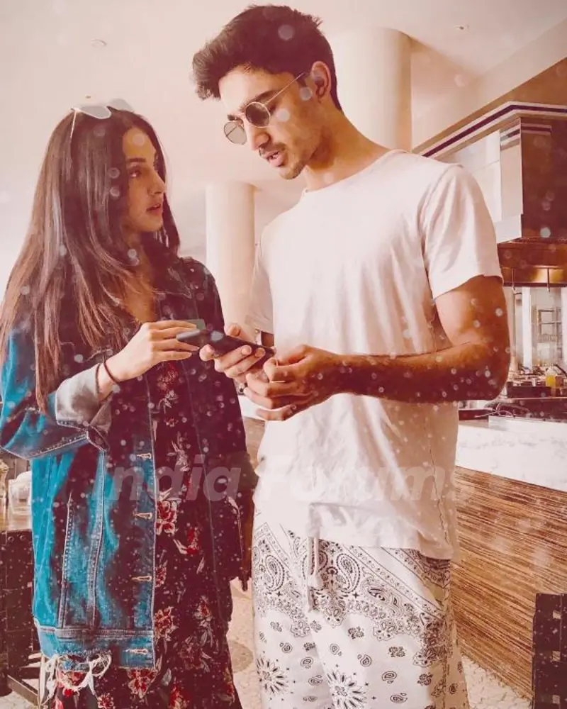 Kiara Advani With Her Brother Mishaal