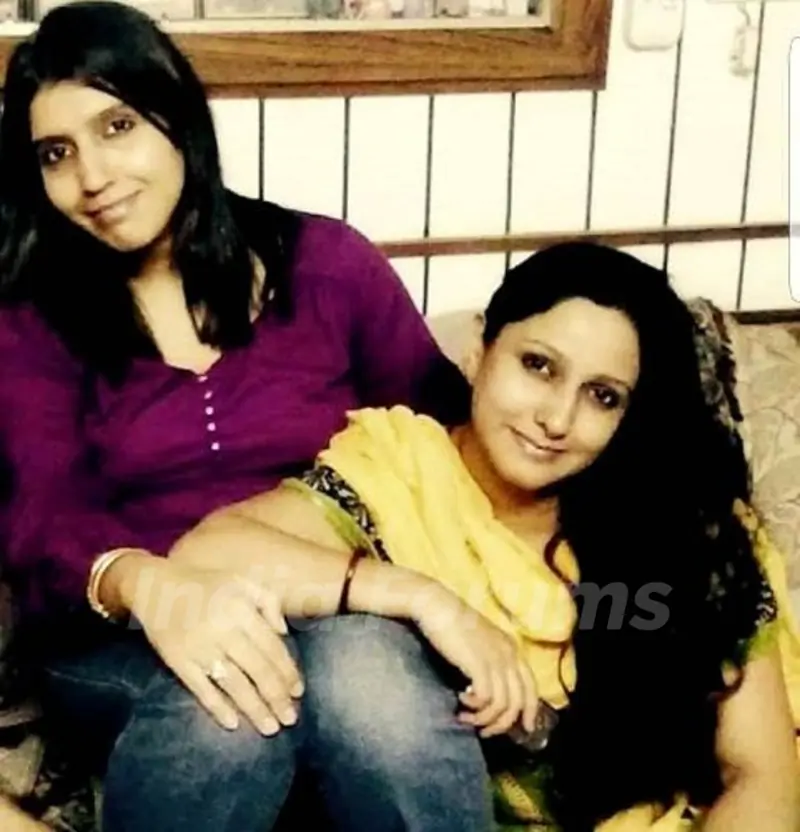 Maleeka R Ghai with her sister