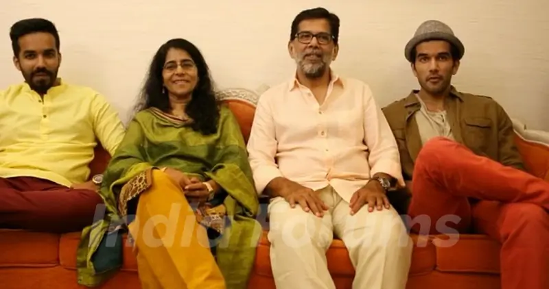 Taher Shabbir with his family