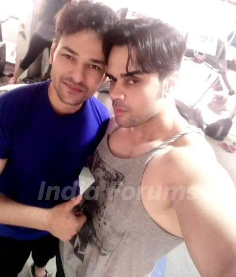 Sonal Handa with his brother Nitish Handa