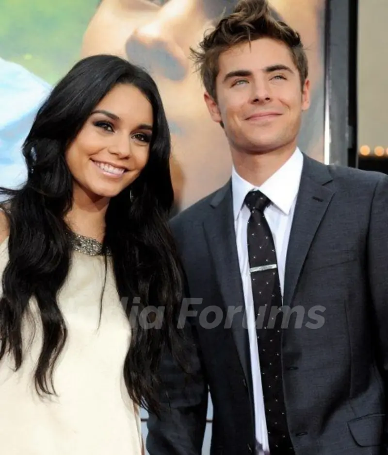 Zac with Vanessa