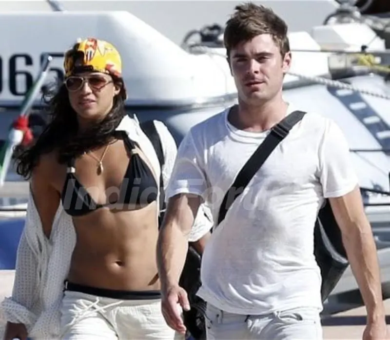 Zac Efron and Michelle Rodriguez