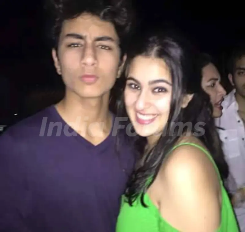Sara Ali Khan with her brother Ibrahim Ali Khan