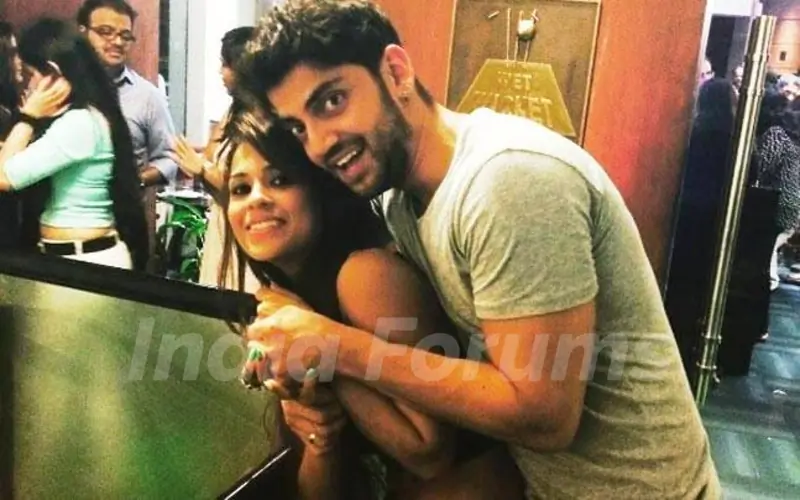 Zaheer Iqbal with Sana Saeed