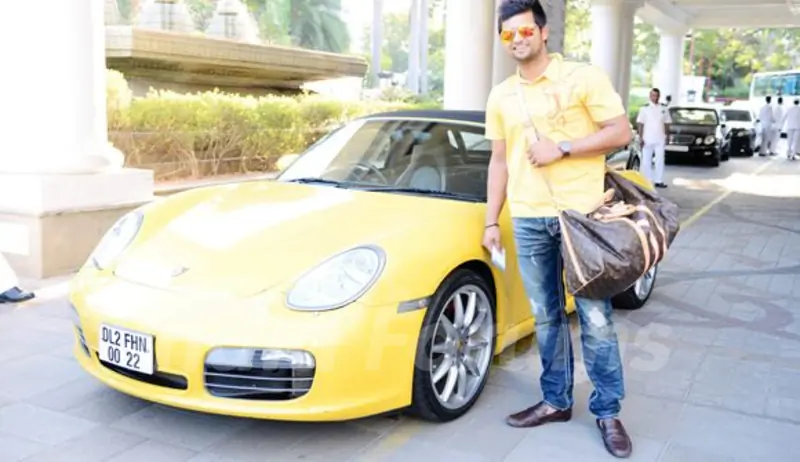 Suresh Raina Porsche Boxster