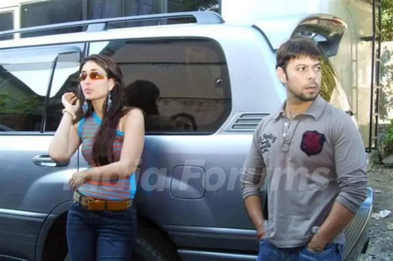 Kareena Kapoor with her SUV