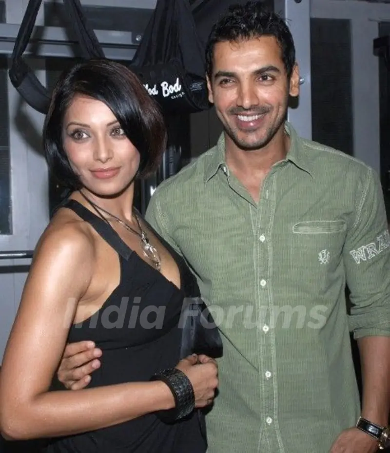 John Abraham with Ex-girlfriend Bipasha Basu