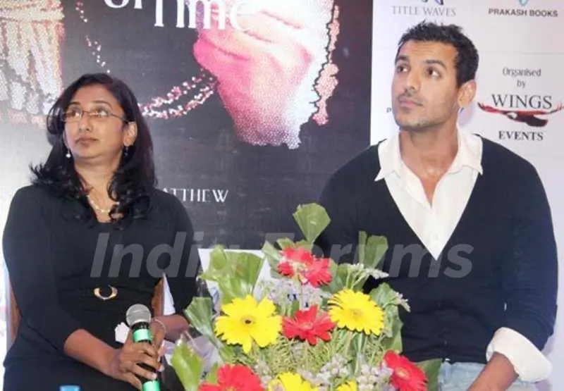 John Abraham With His Sister