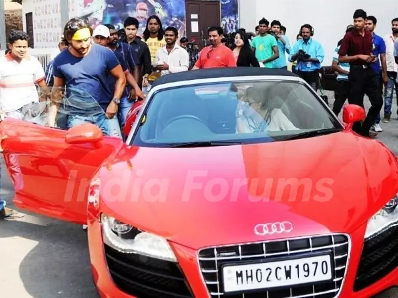 Saif Ali Khan Audi R8 Spyder
