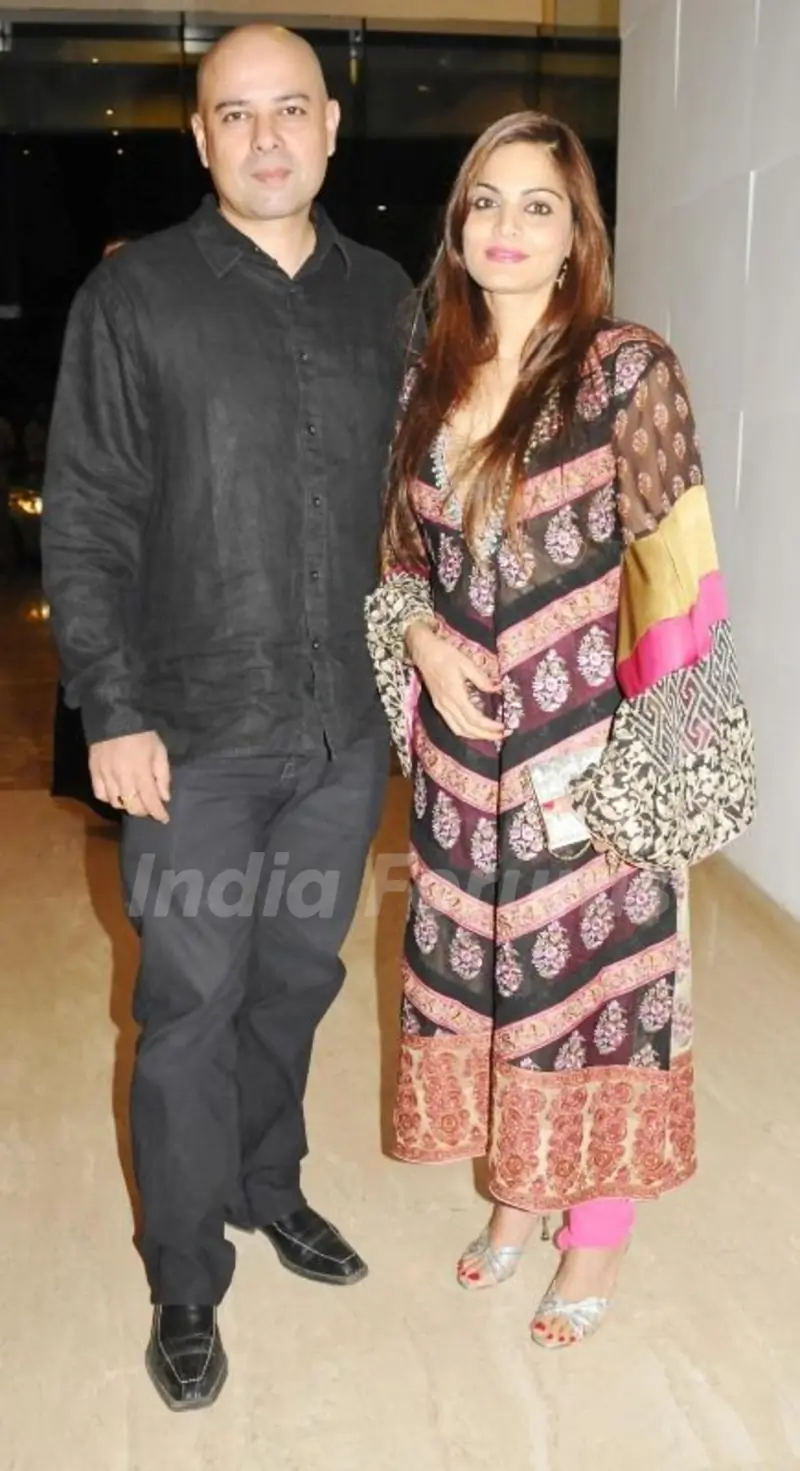 Atul Agnihotri With His Wife Alvira Khan
