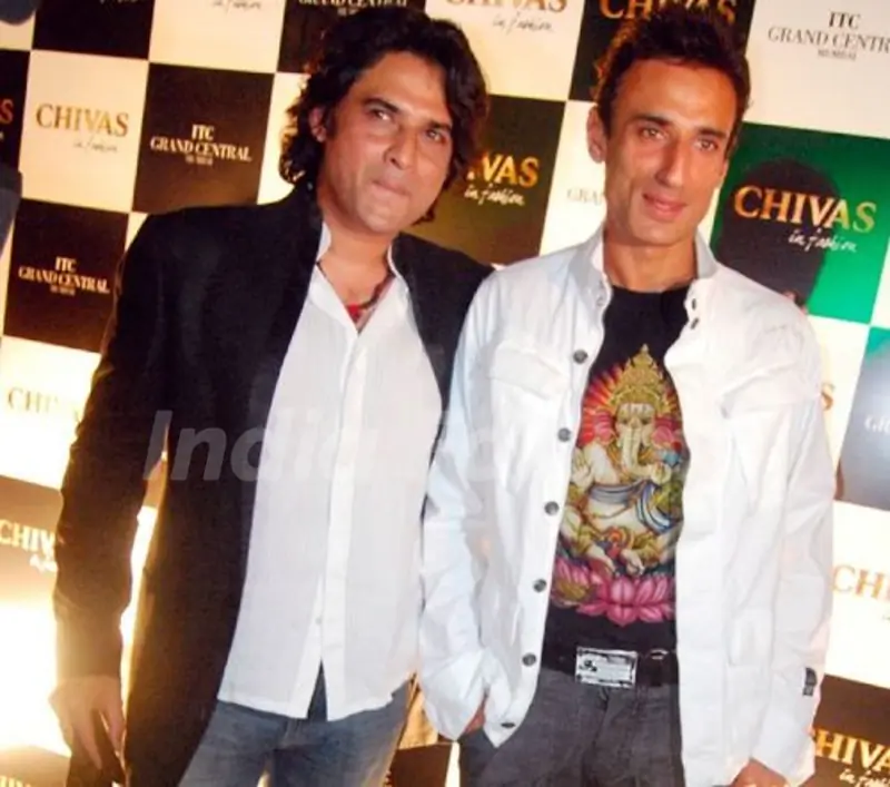 Mukul Dev with his brother Rahul Dev