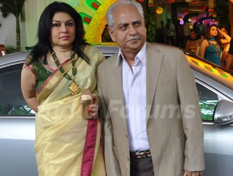Ramesh Sippy with his Wife