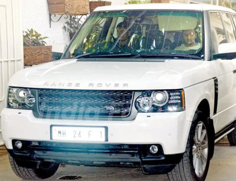 Riteish Deshmukh Inside His Range Rover