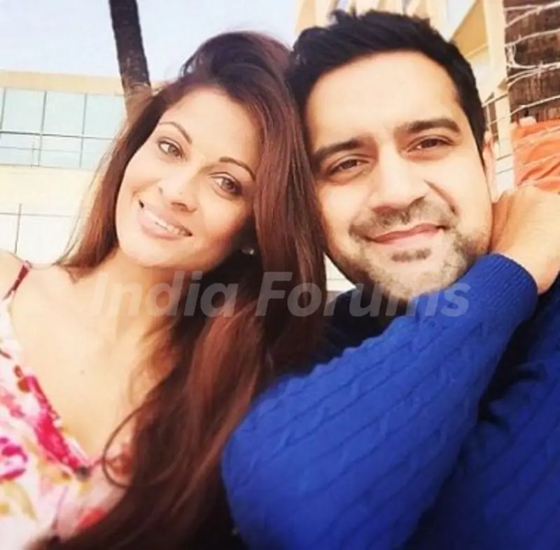 Kavi Shastri with wife
