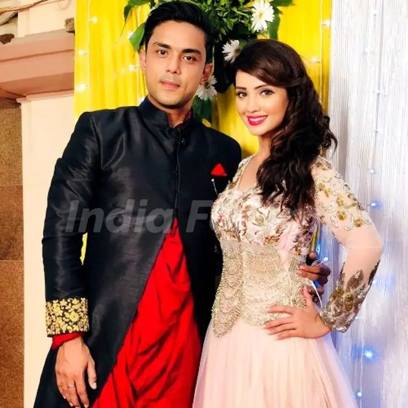 Adaa Khan with her brother Imran Khan