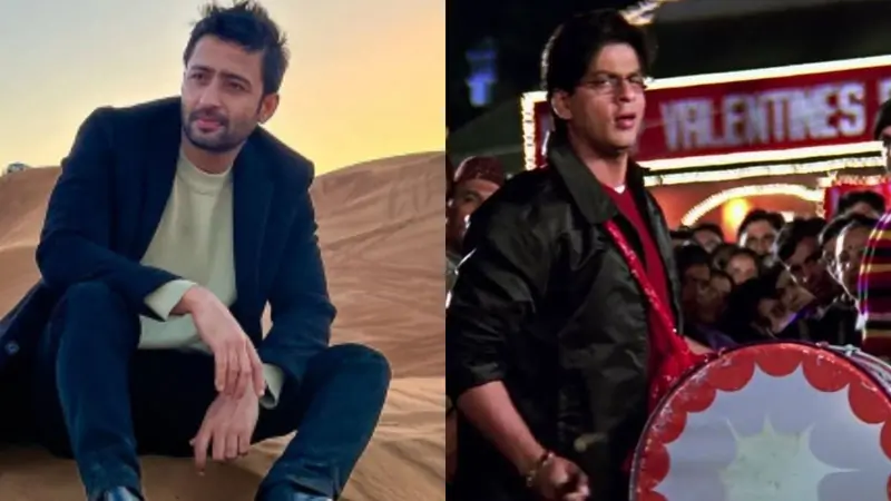 Shaheer and Shah Rukh Khan