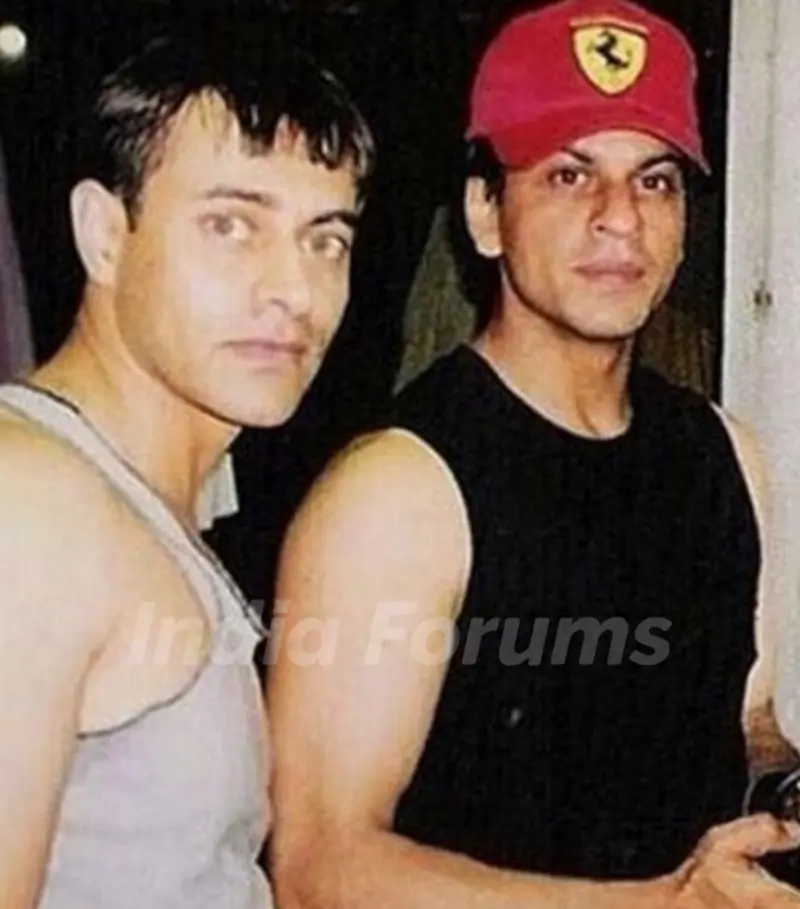 Gauri Khan&#039;s Brother Vikrant Chibber With Shah Rukh Khan