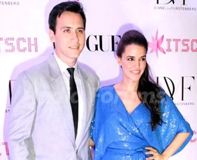 Neha Dhupia with James Sylvester