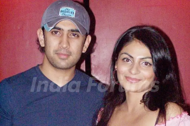 Neeru Bajwa with Ex-boyfriend Amit Sadh