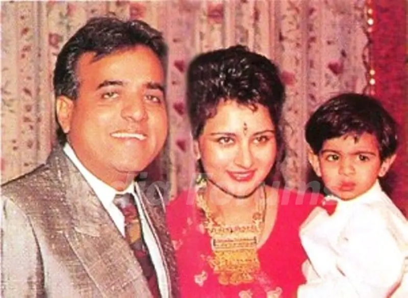 Poonam Dhillon With Her Ex-husband Ashok Thakeria