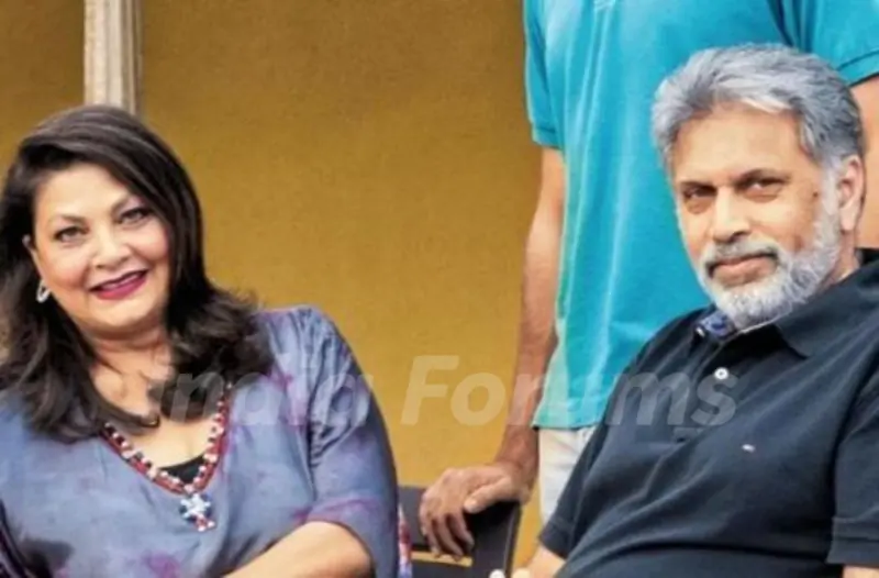 Kimi Katkar with her Husband