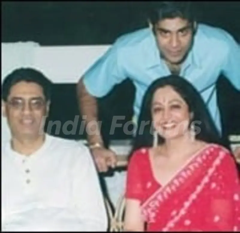 Kirron Kher with her Ex-husband Gautam Berry