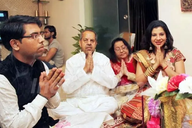Sambhavna Seth with her family