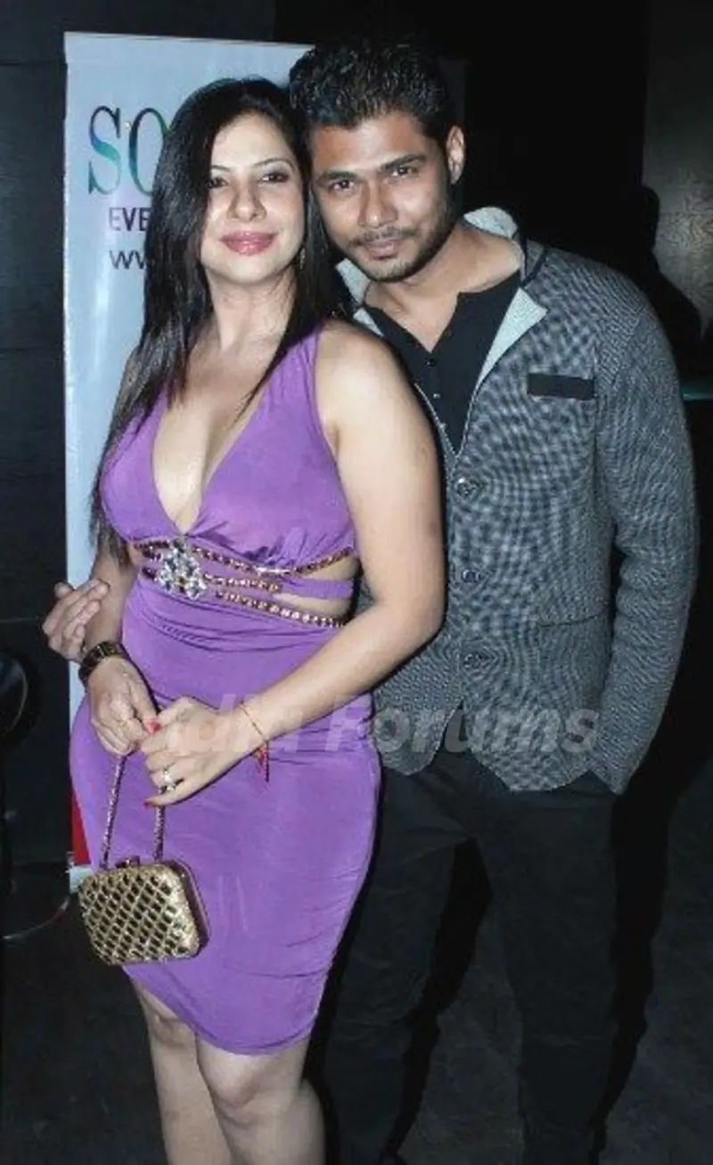 Sambhavna Seth with Avinash Dwivedi