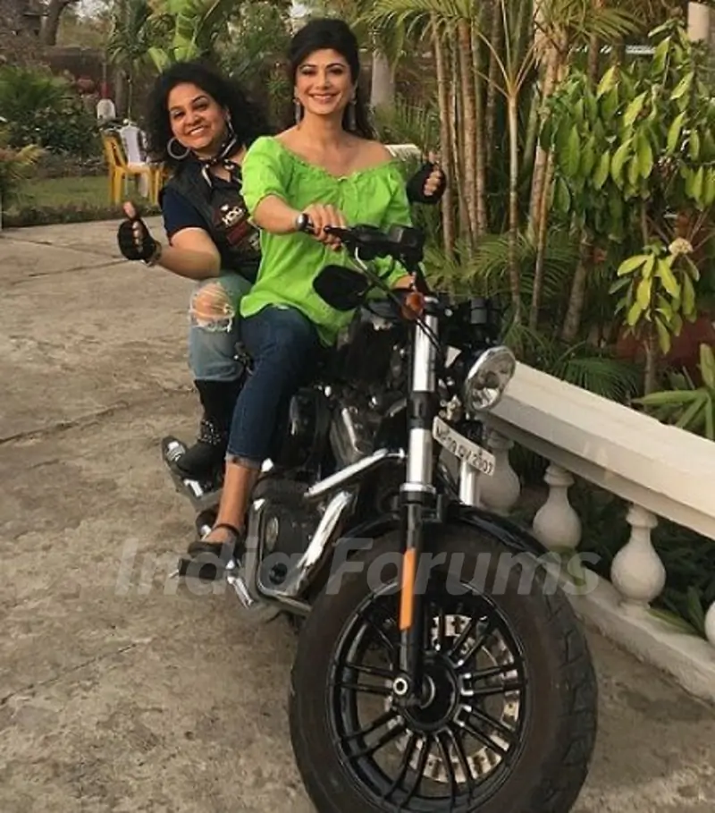 Pooja Batra Harley Davidson