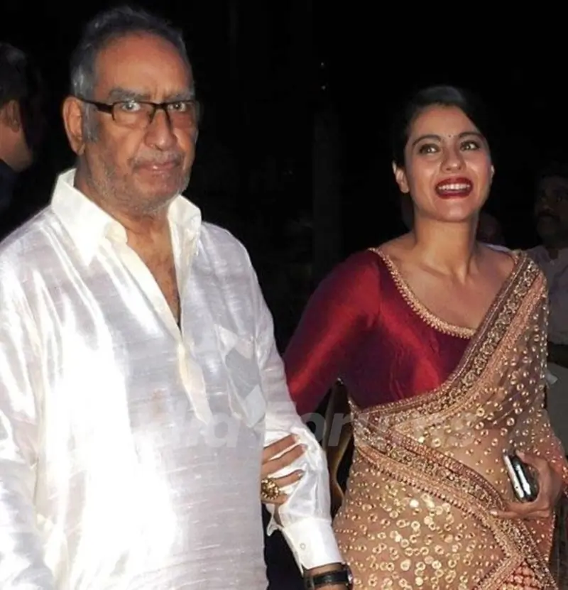 Veeru Devgan with Kajol