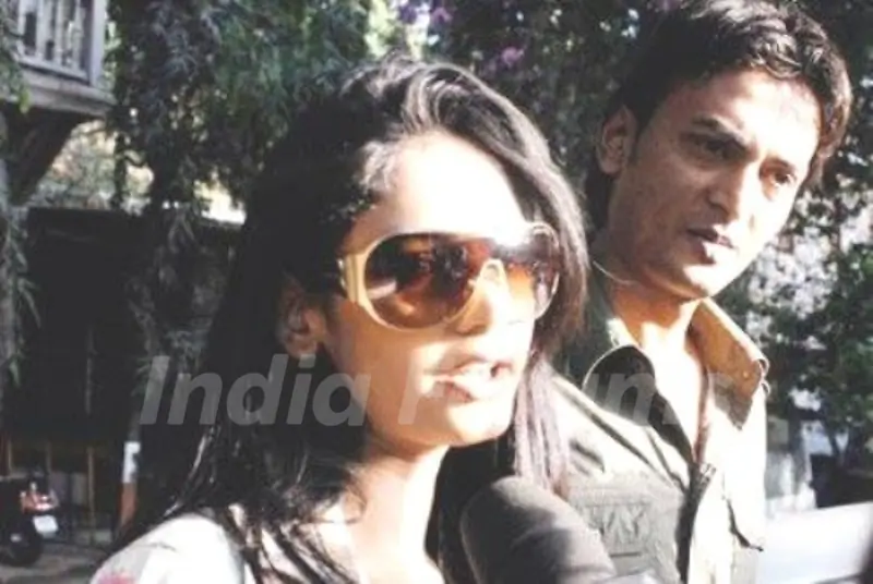 Sonal Chauhan with Sahil Zaroo