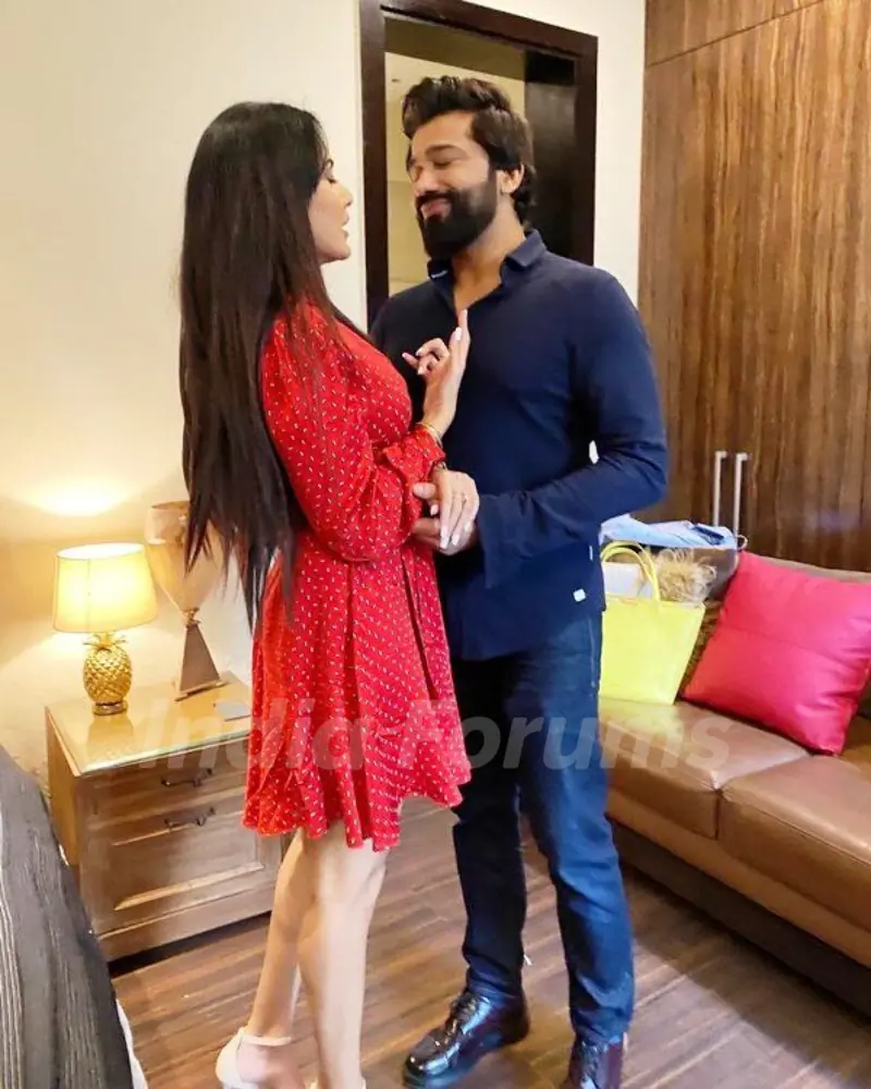 Shalabh Dang with Kamya Punjabi