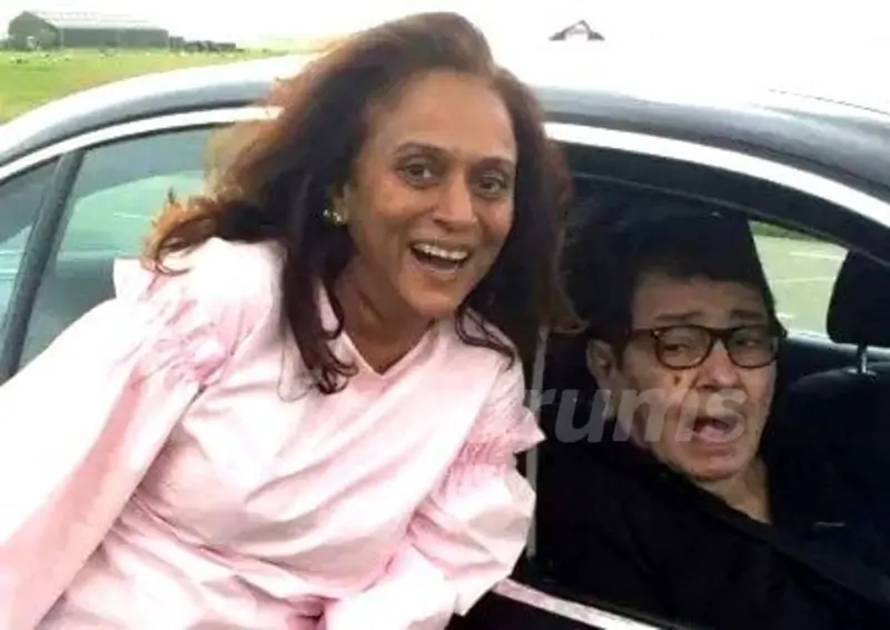 Krutika Desai with her Husband