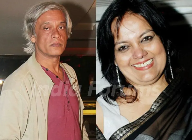 Sushmita Mukherjee and Sudhir Mishra