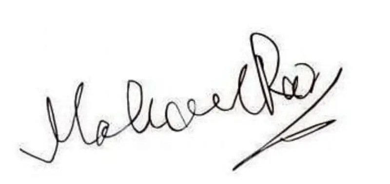 Mohammed Rafi Signature