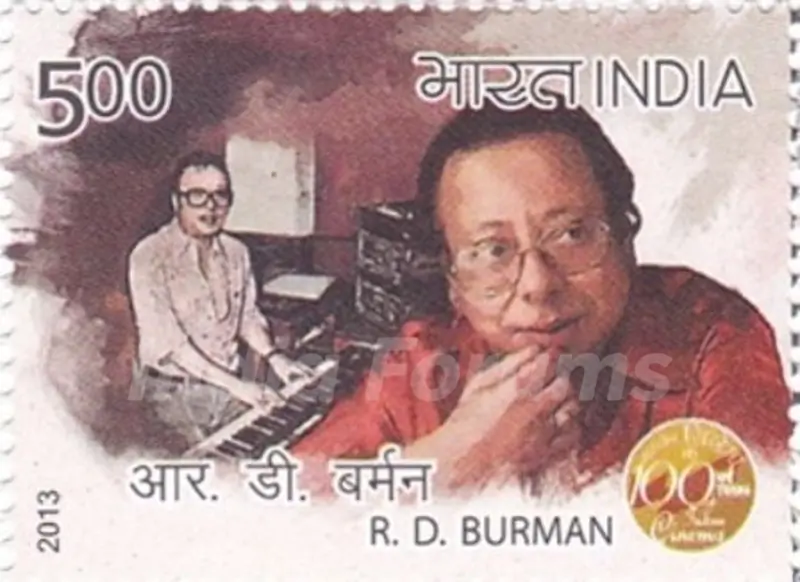 R. D. Burman's Postage Stamp