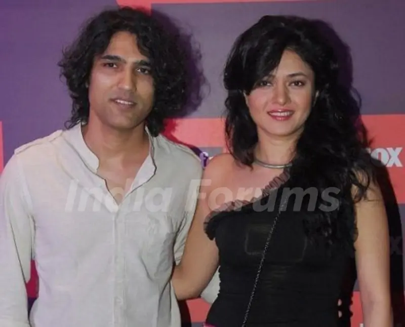 Sonal Sehgal with husband