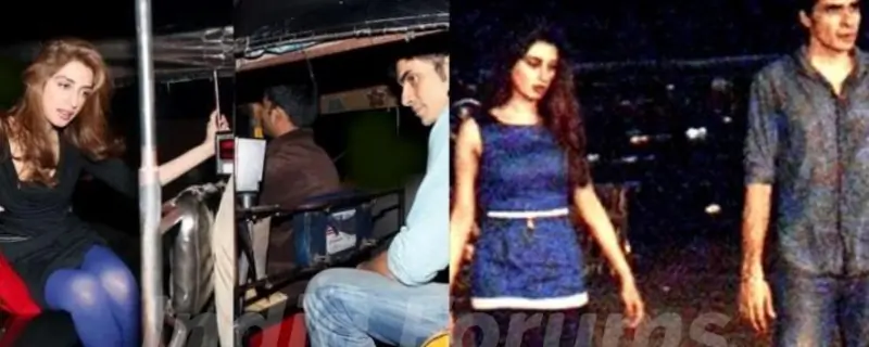 Imtiaz Ali with Iman Ali