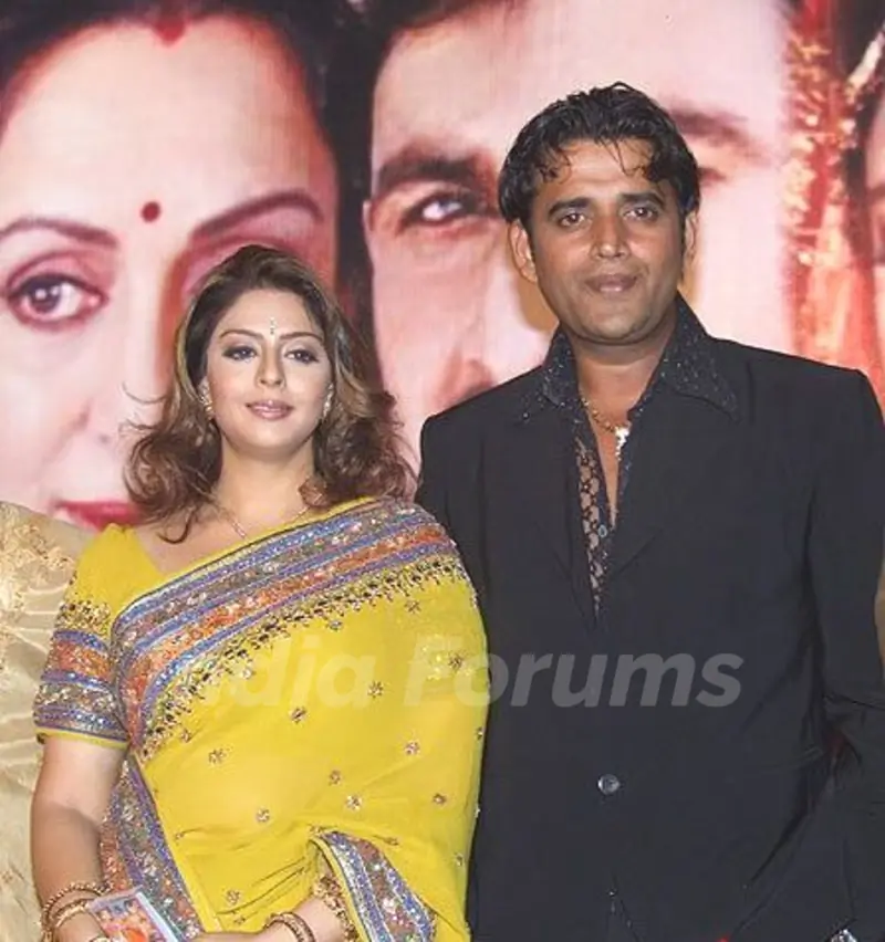 Nagma with Ravi Kishan