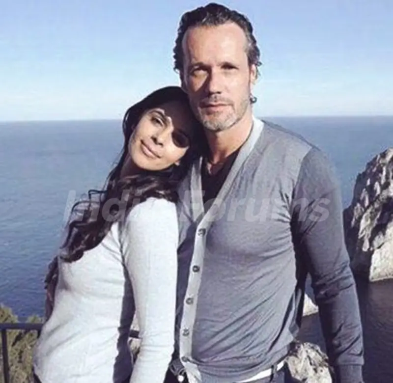 Mallika Sherawat with Cyrille Auxenfans