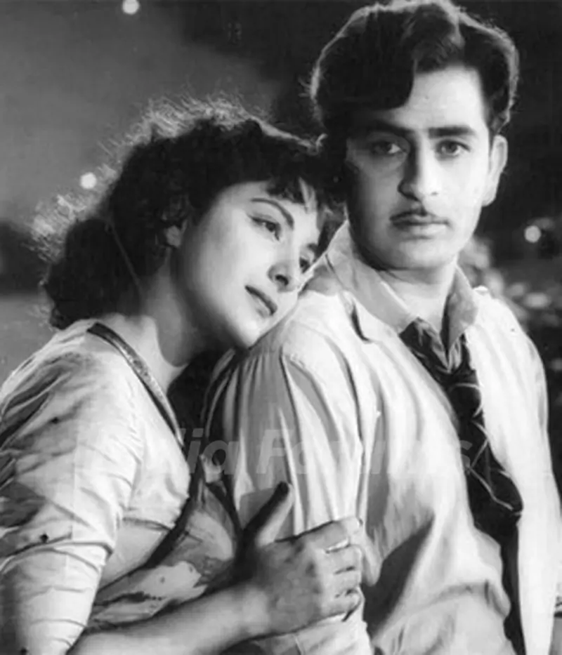 Nargish with Raj Kapoor